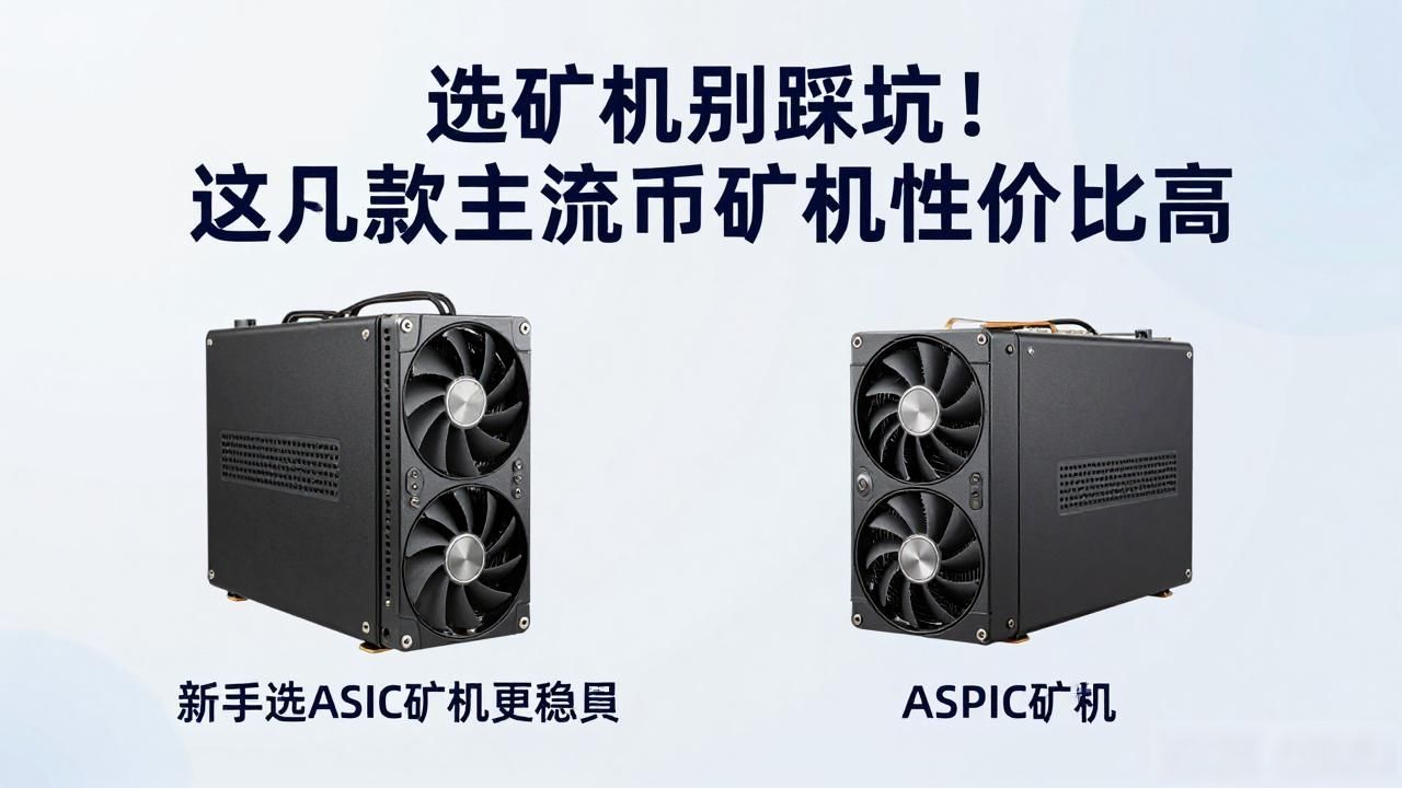 选矿机别踩坑!这几款主流币矿机性价比高