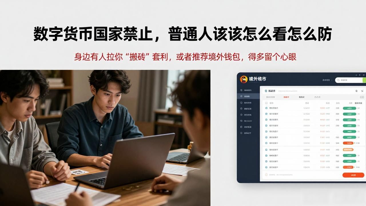 数字货币国家禁止,普通人该怎么看怎么防