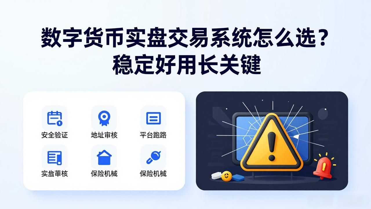 数字货币实盘交易系统怎么选?稳定好用最关键