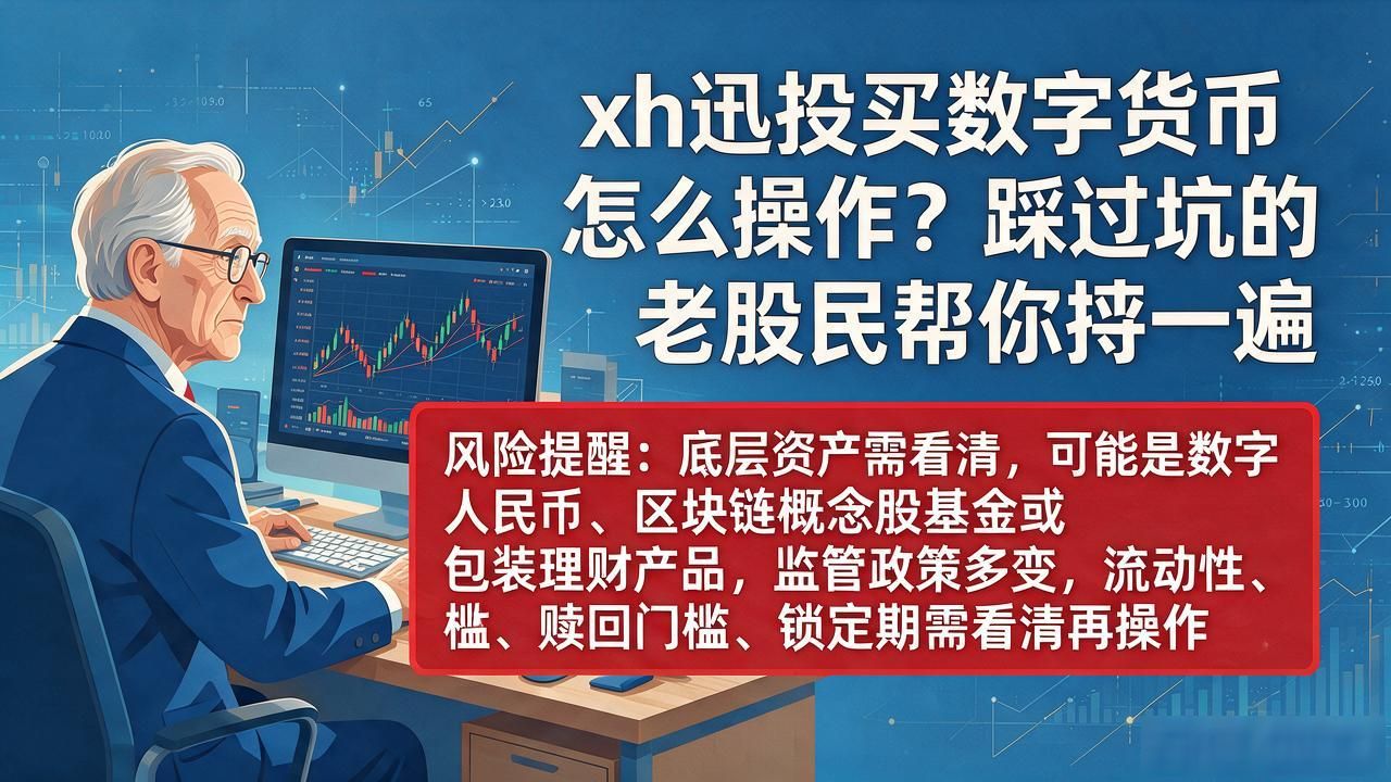 xh迅投买数字货币怎么操作?踩过坑的老股民帮你捋一遍