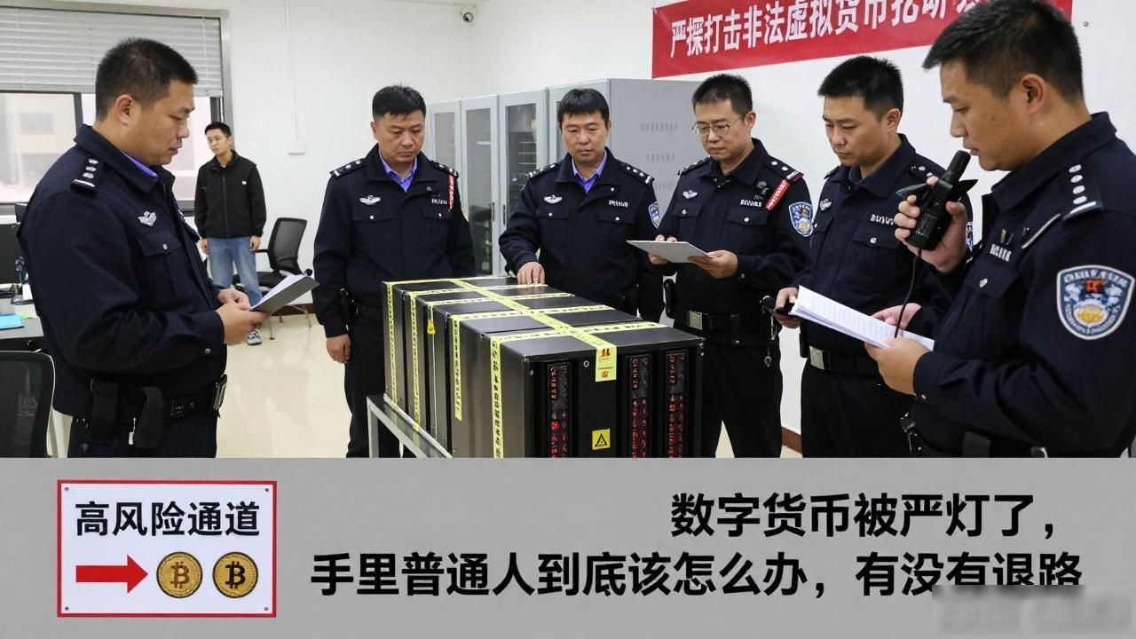 数字货币被严打了,手里还有币的普通人到底该怎么办,有没有退路