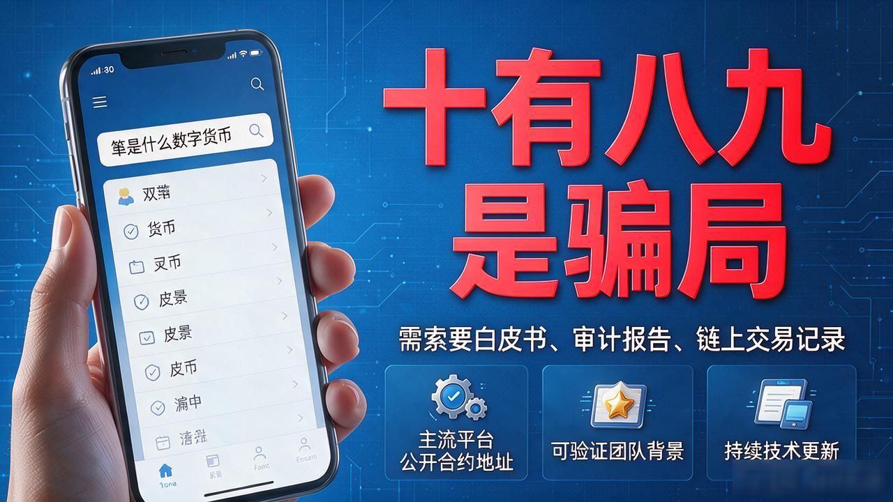 有人问笗是什么数字货币,我搜了三天全网,发现一个挺尴尬的答案