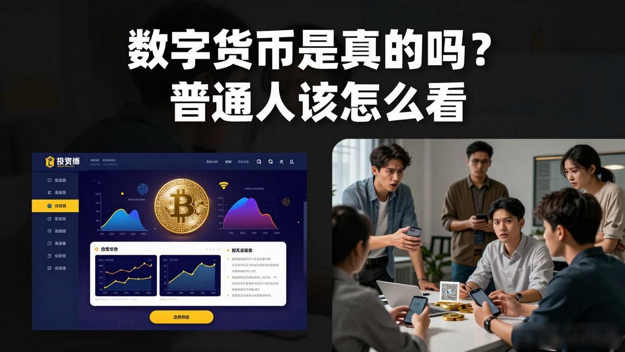 数字货币是真的吗?普通人该怎么看