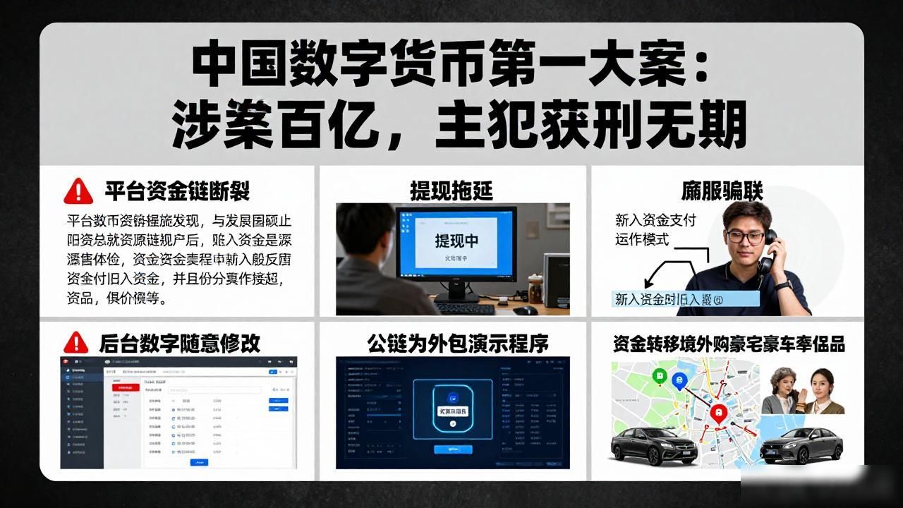 中国数字货币第一大案:涉案百亿,主犯获刑无期