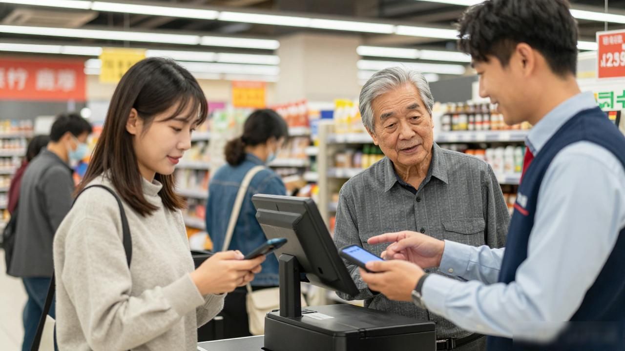 数字货币安装超市怎么搞?老店的收银升级路
