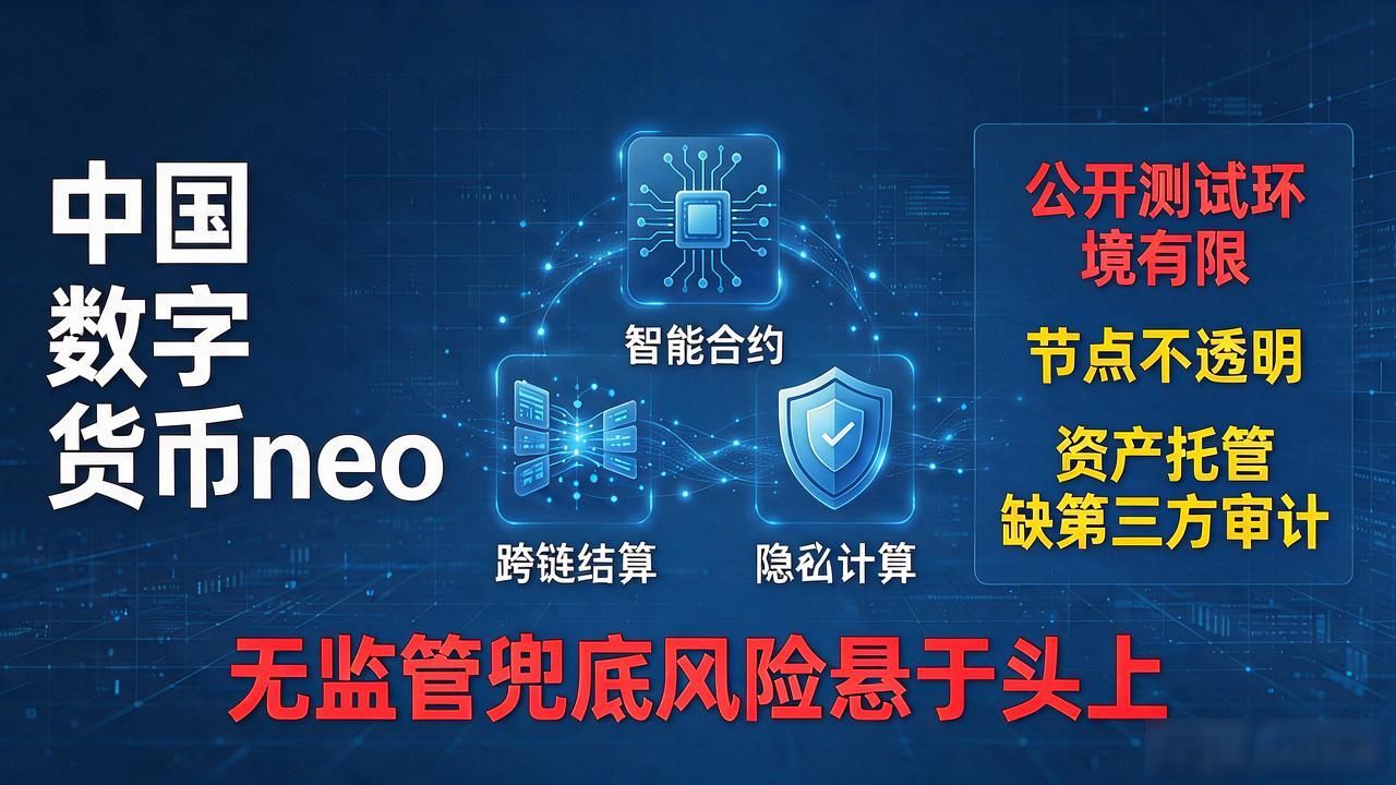 中国数字货币neo靠谱吗?跟数字人民币到底啥关系,普通人要注意啥