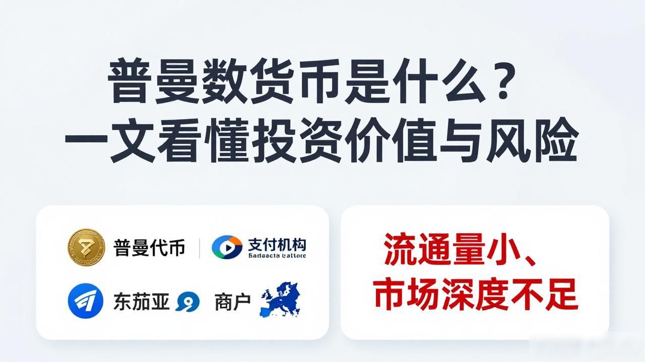 普曼数字货币是什么?一文看懂投资价值与风险
