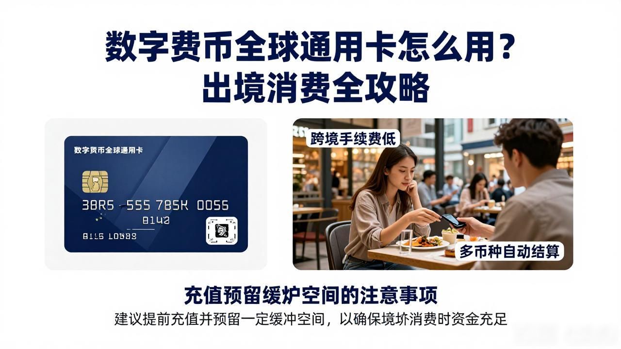 数字货币全球通用卡怎么用?出境消费全攻略