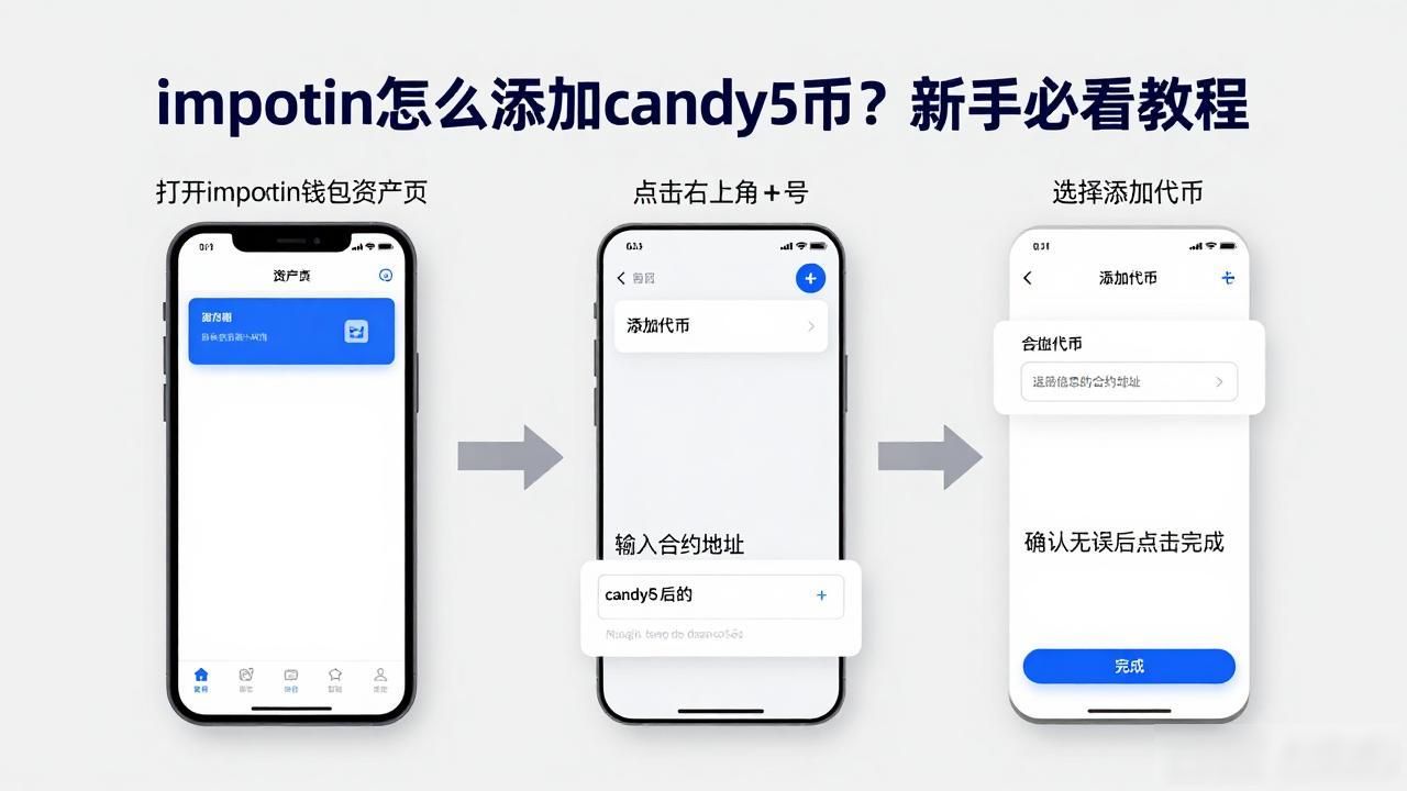 imtoken怎么添加candy5币?新手必看教程