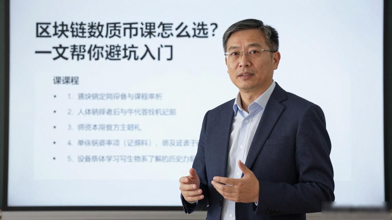 区块链数字货币课怎么选?一文帮你避坑入门