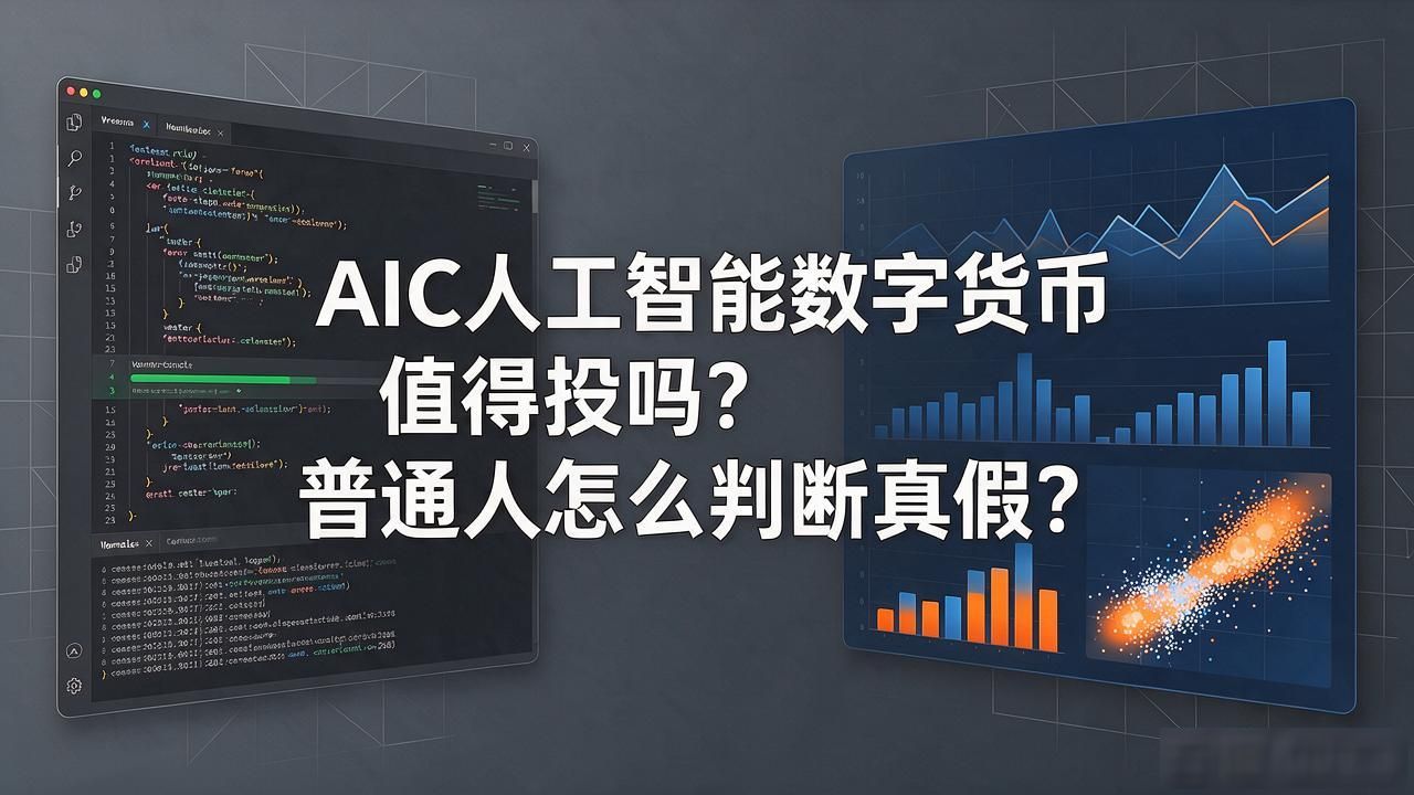 AIC人工智能数字货币值得投吗?普通人怎么判断真假