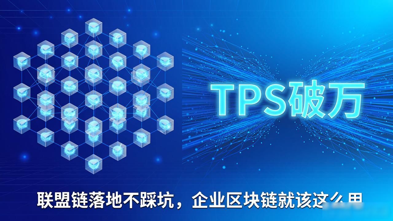 联盟链落地不踩坑,企业区块链就该这么用
