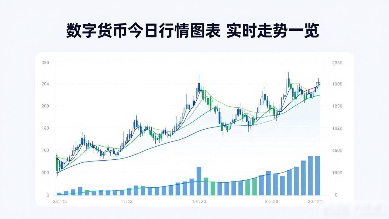 数字货币今日行情图表 实时走势一览