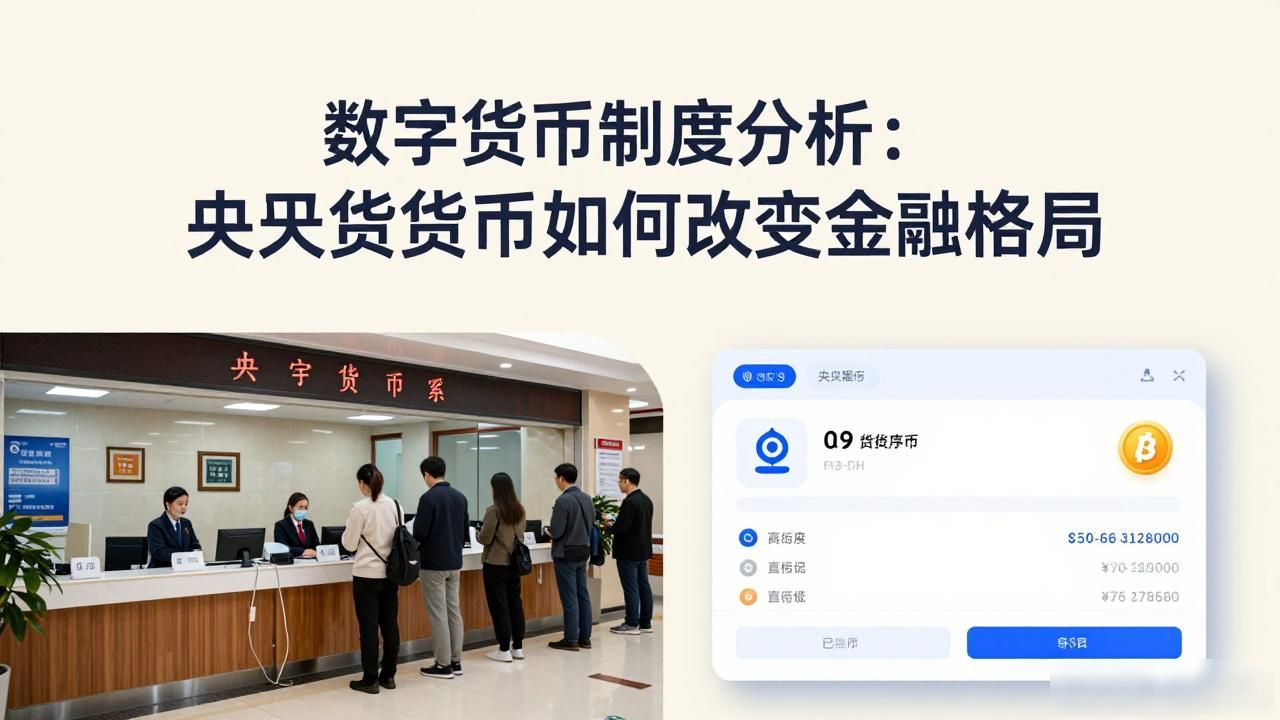 数字货币制度分析:央行数字货币如何改变金融格局