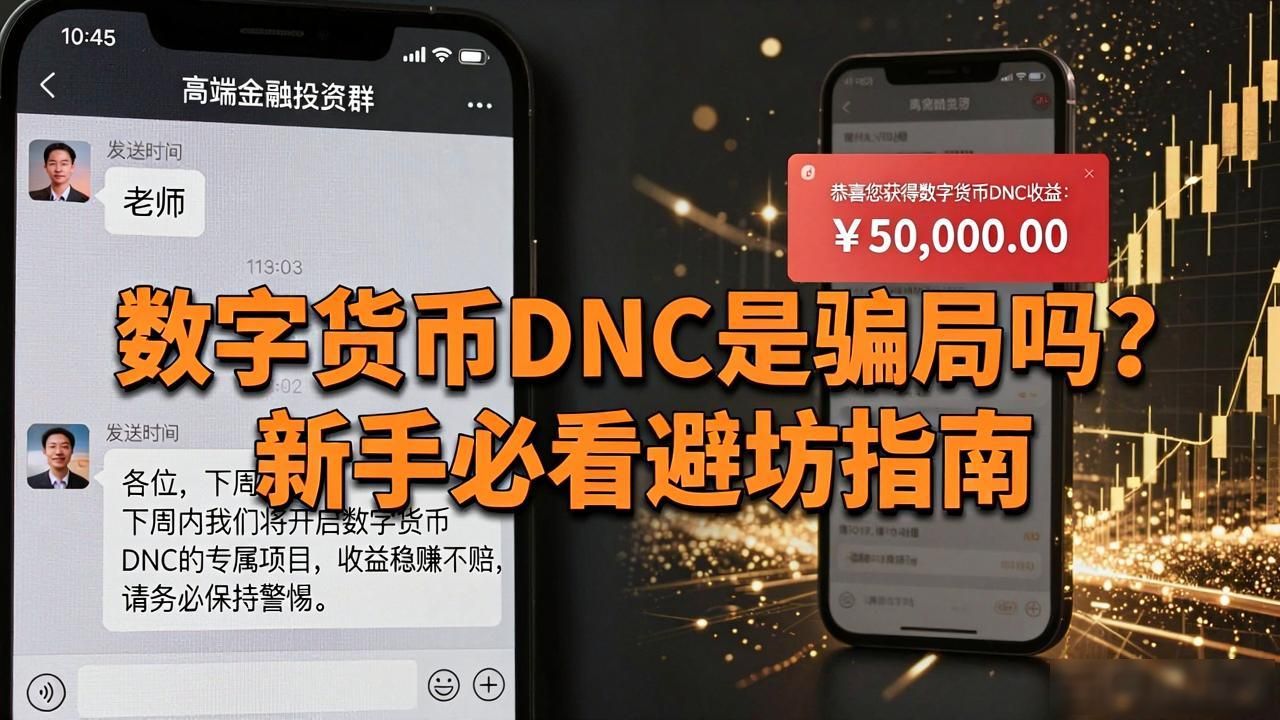 数字货币DNC是骗局吗?新手必看避坑指南