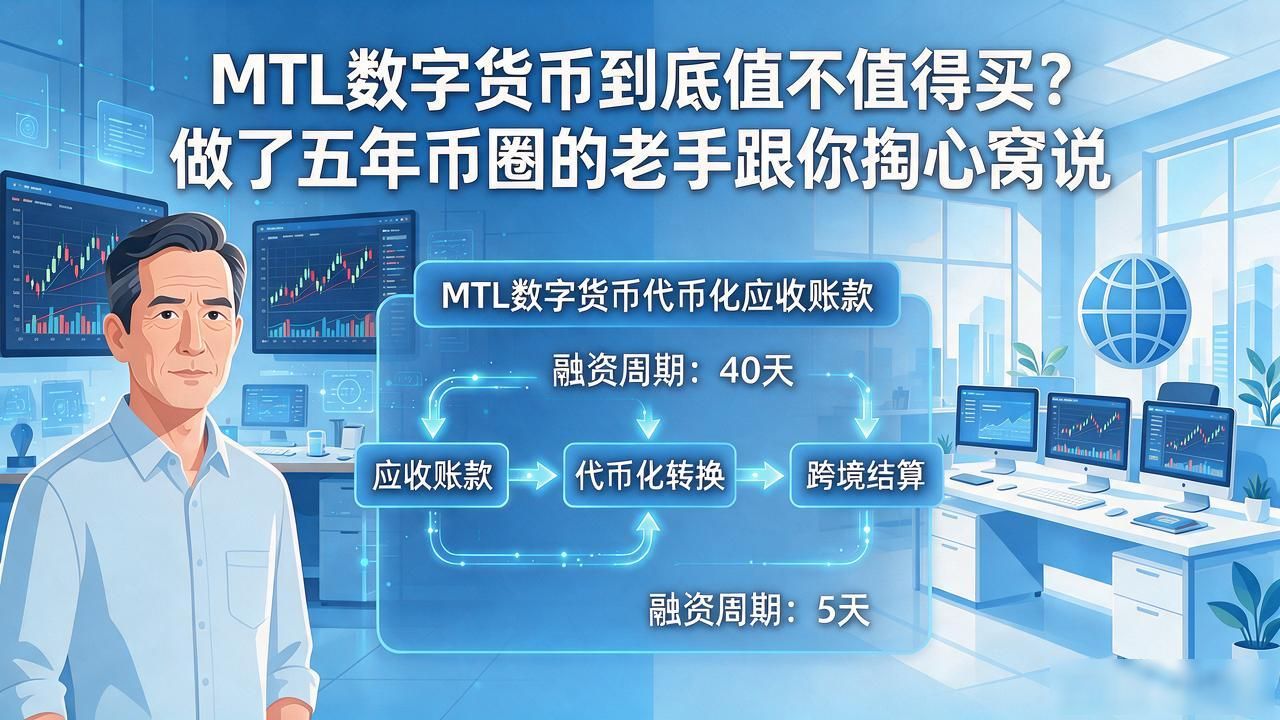 MTL数字货币到底值不值得买?做了五年币圈的老手跟你掏心窝说