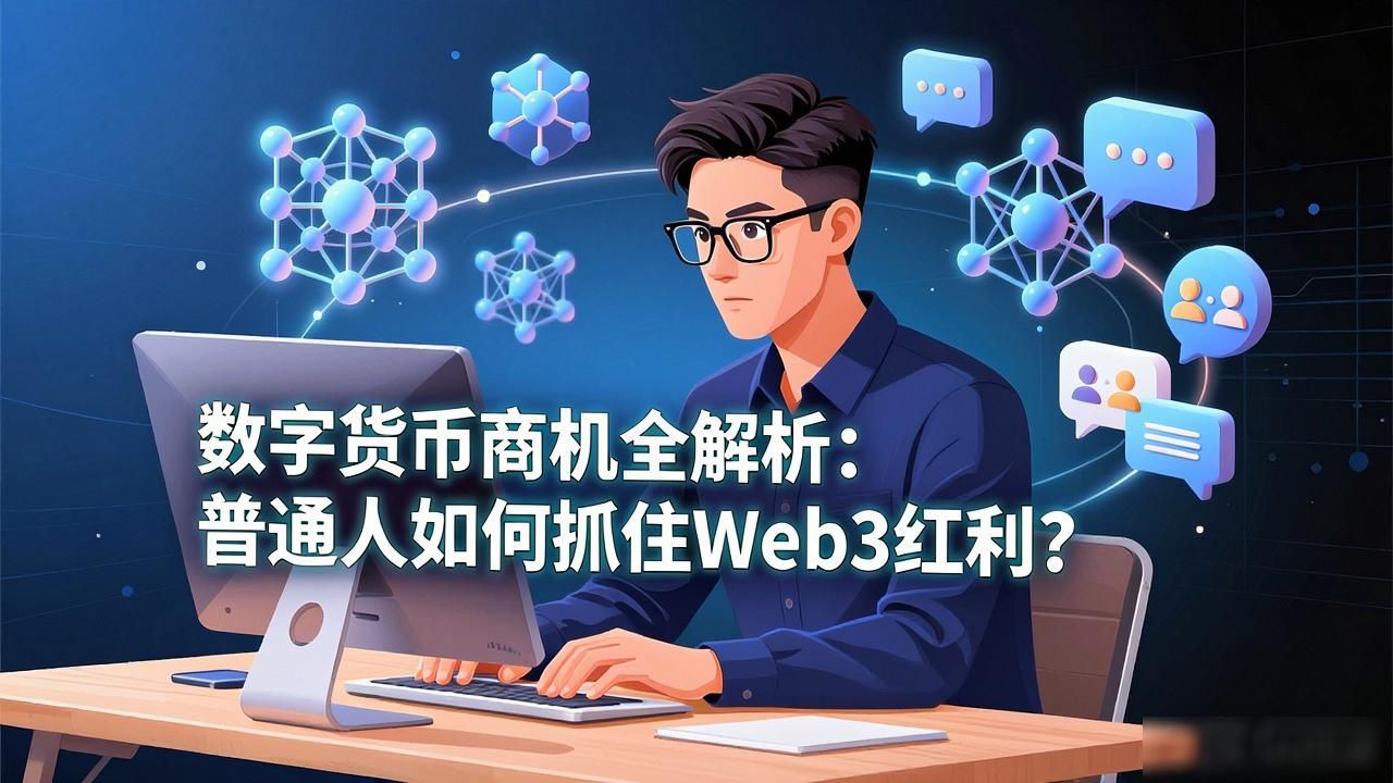数字货币商机全解析:普通人如何抓住Web3红利?
