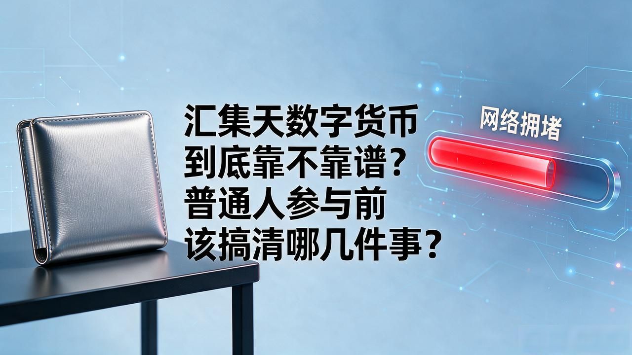 汇集天数字货币到底靠不靠谱?普通人参与前该搞清哪几件事