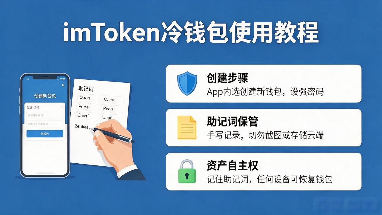 imtoken冷钱包怎么用 imtoken冷存储教程