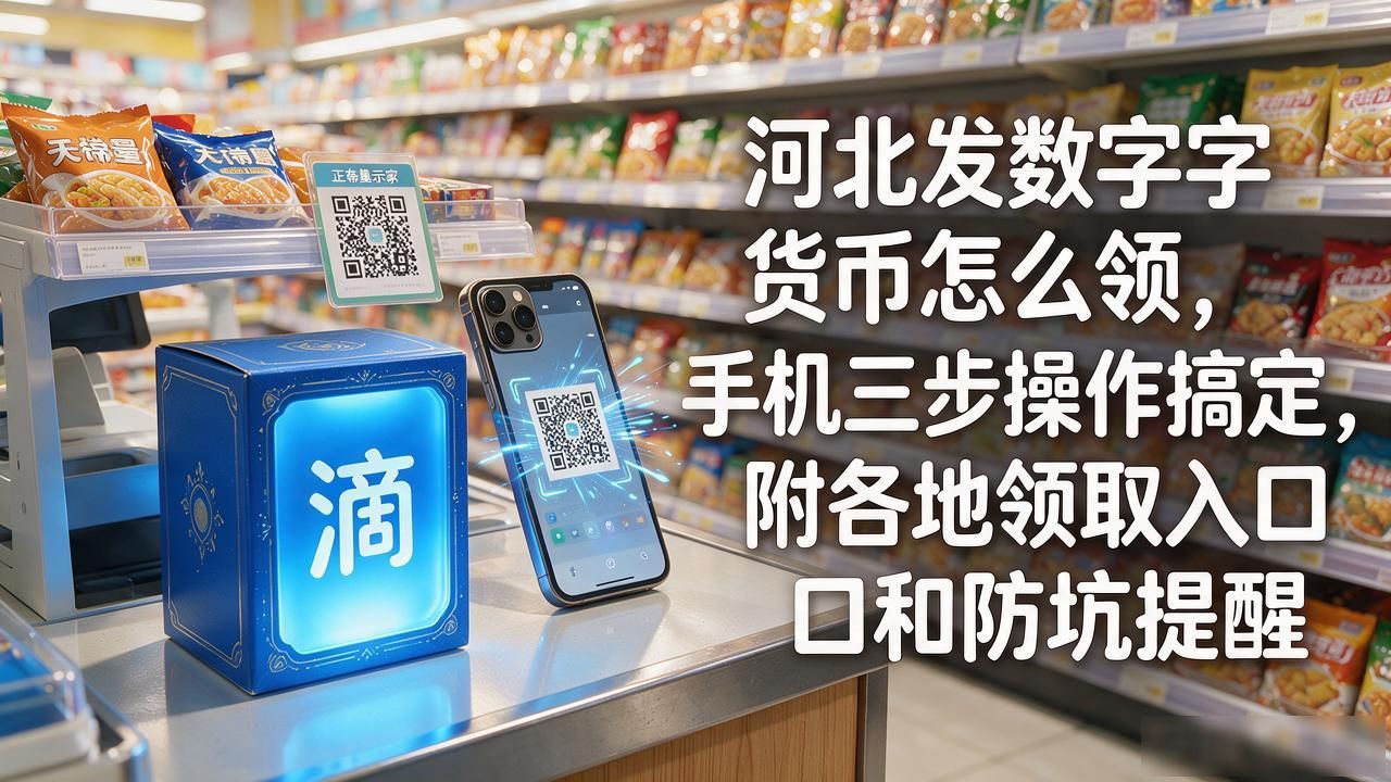 河北发数字货币怎么领,手机三步操作搞定,附各地领取入口和防坑提醒