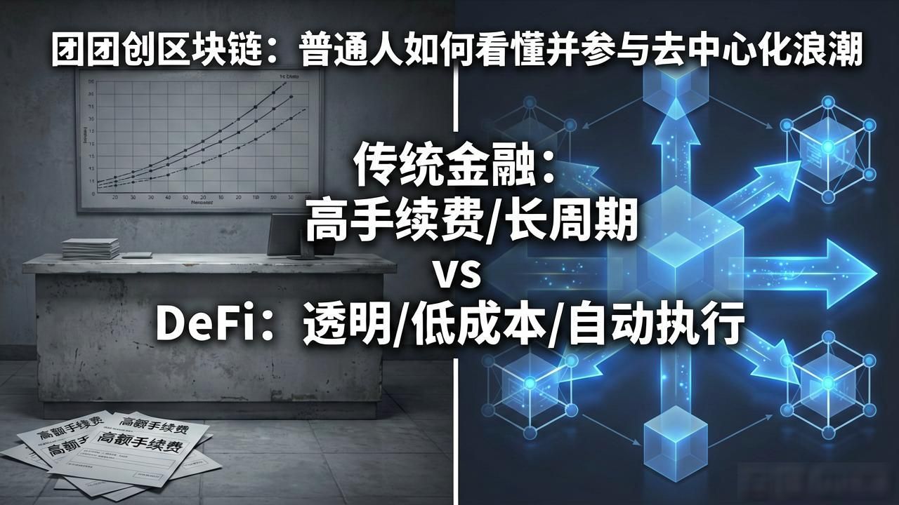 团团创区块链:普通人如何看懂并参与去中心化浪潮
