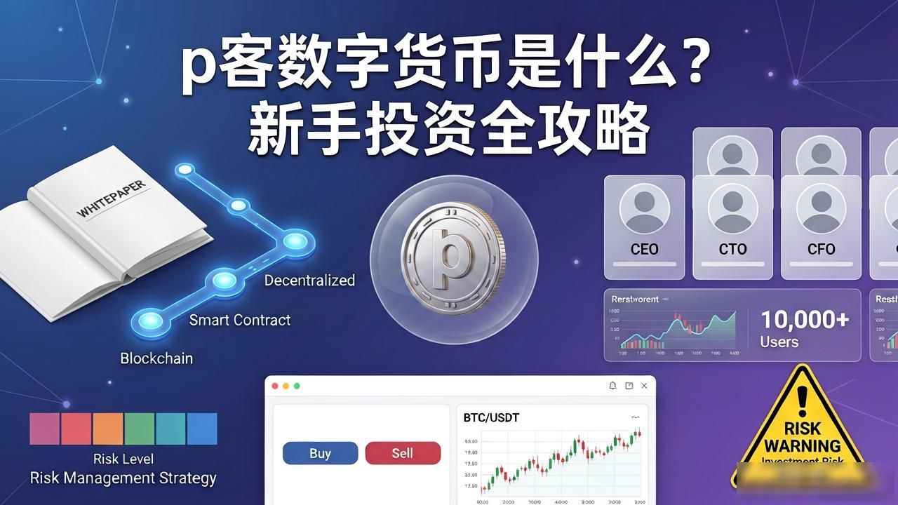 p客数字货币是什么?新手投资全攻略