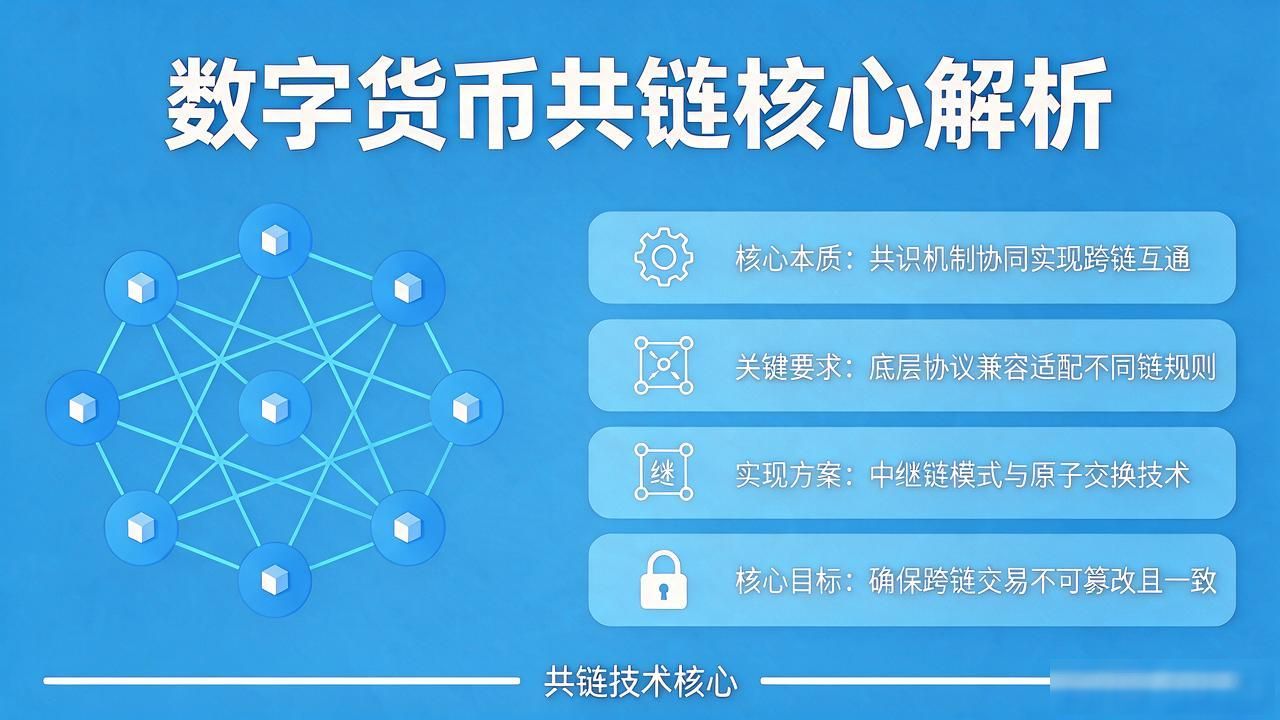 数字货币共链是什么?一文看懂跨链互通