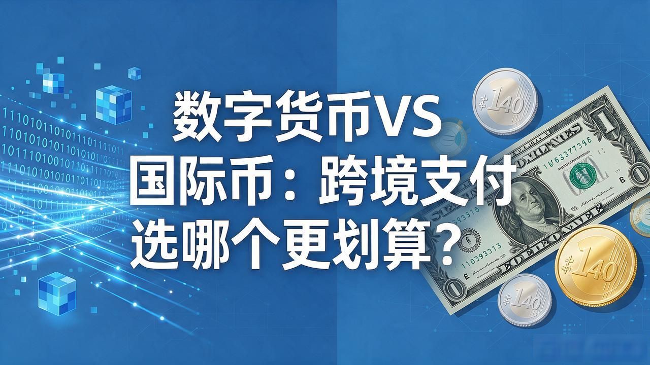 数字货币VS国际币:跨境支付选哪个更划算?