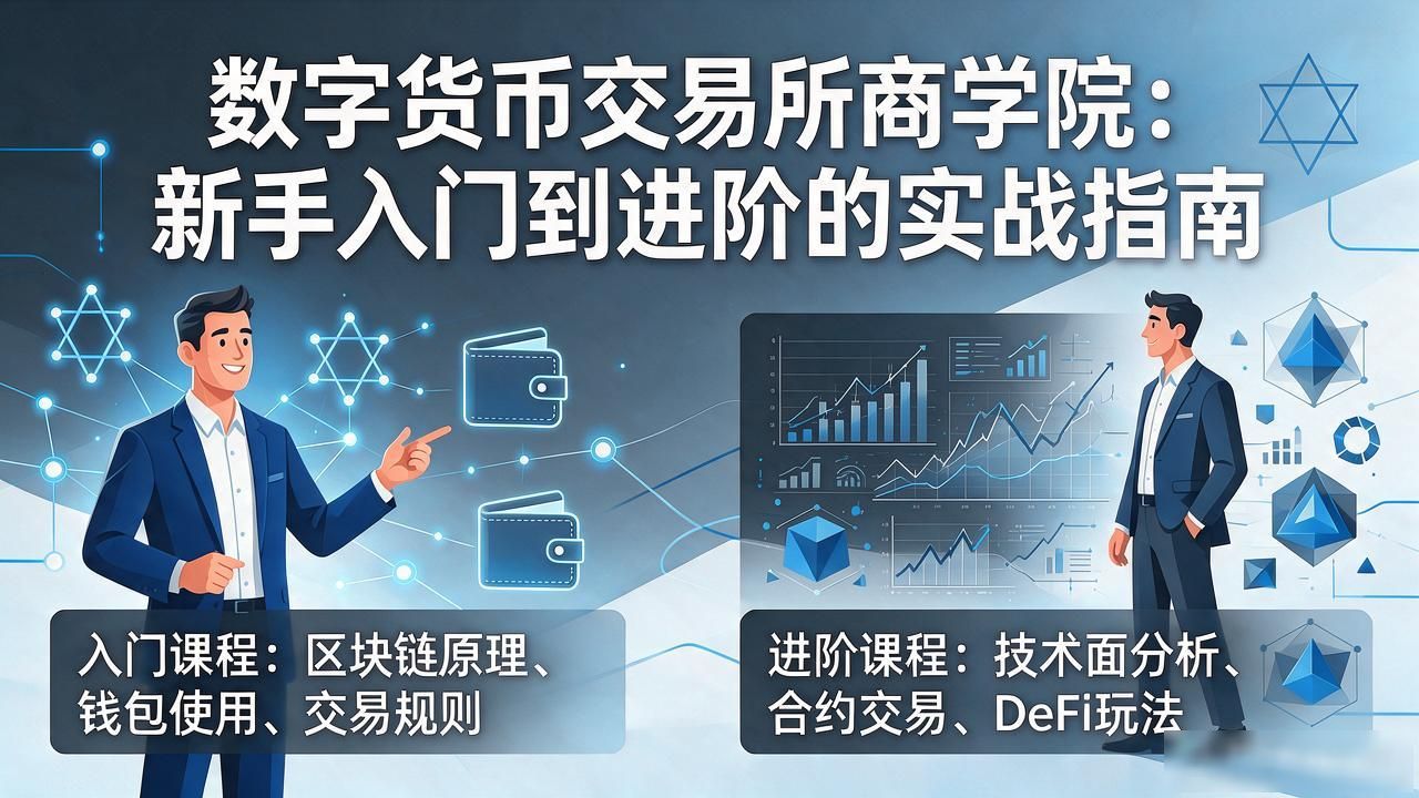 数字货币交易所商学院:新手入门到进阶的实战指南