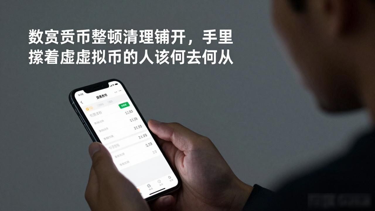 数字货币整顿清理铺开,手里攥着虚拟币的人该何去何从