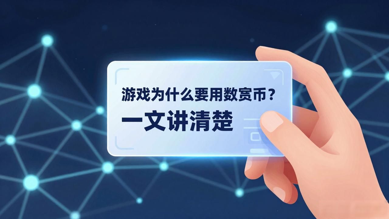 游戏为什么要用数字货币?一文讲清楚
