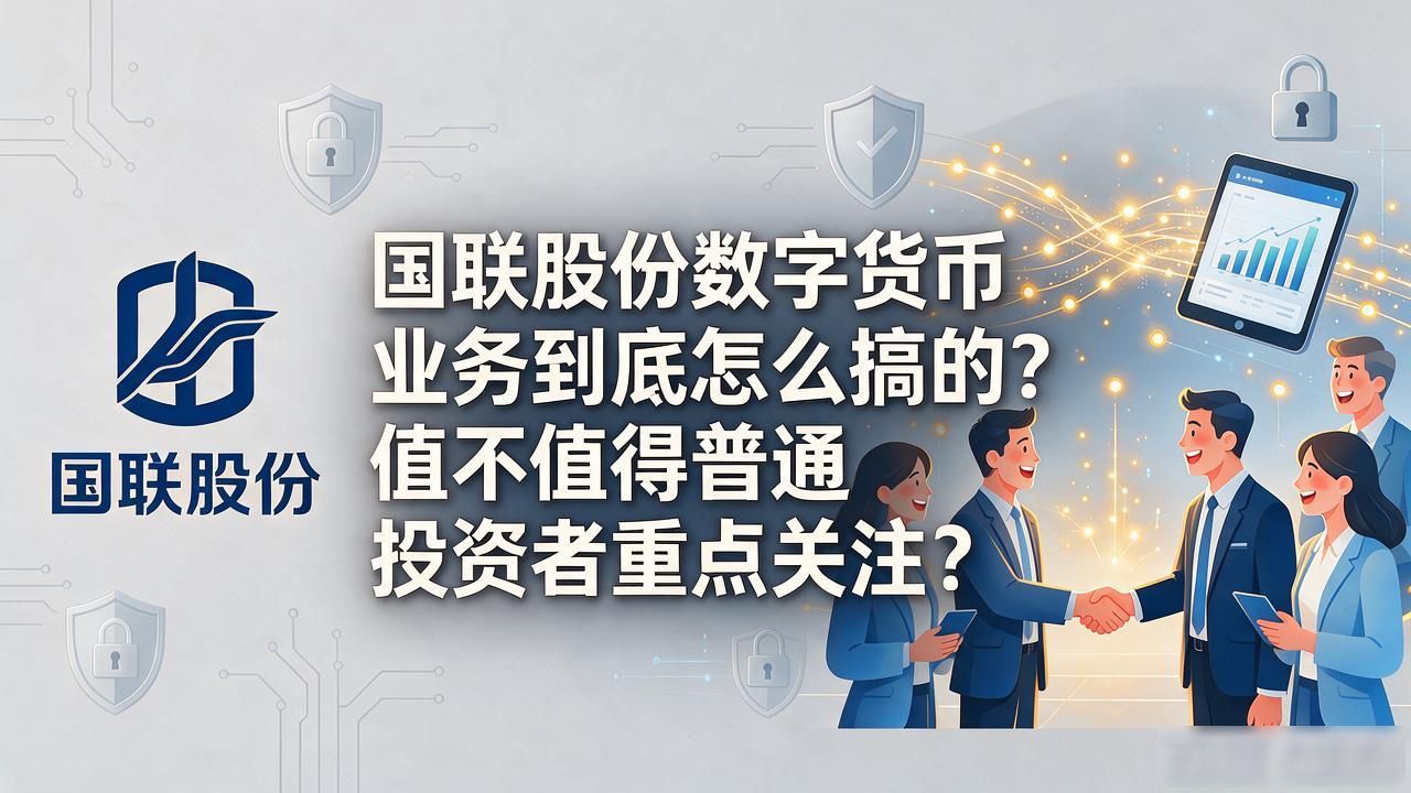 国联股份数字货币业务到底怎么搞的?值不值得普通投资者重点关注