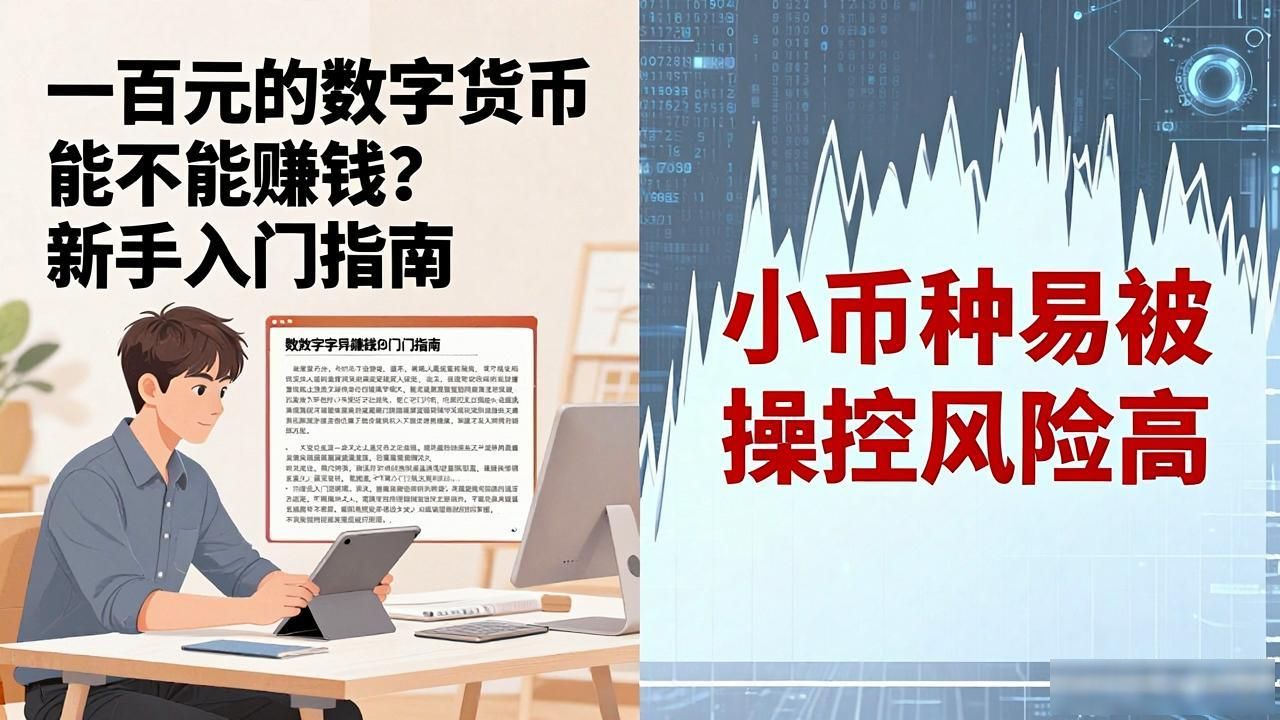 一百元的数字货币能不能赚钱?新手入门指南
