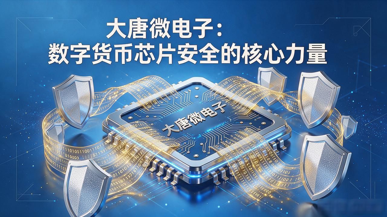 大唐微电子:数字货币芯片安全的核心力量