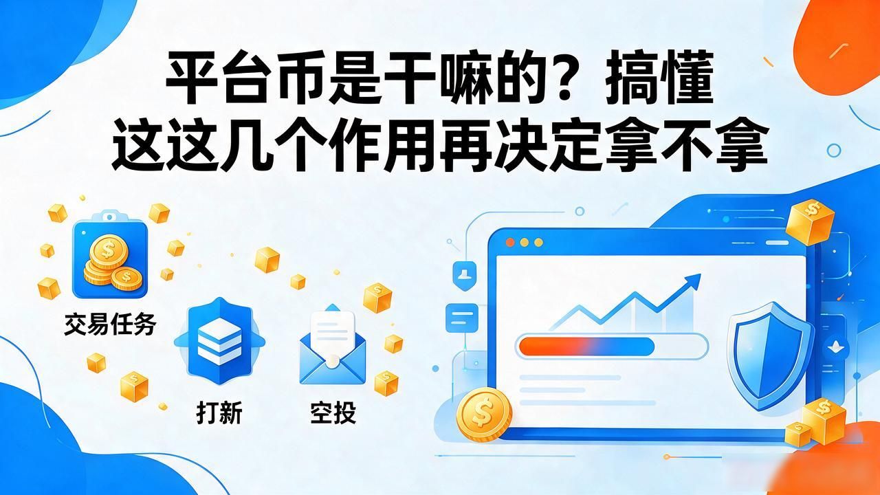 平台币是干嘛的?搞懂这几个作用再决定拿不拿