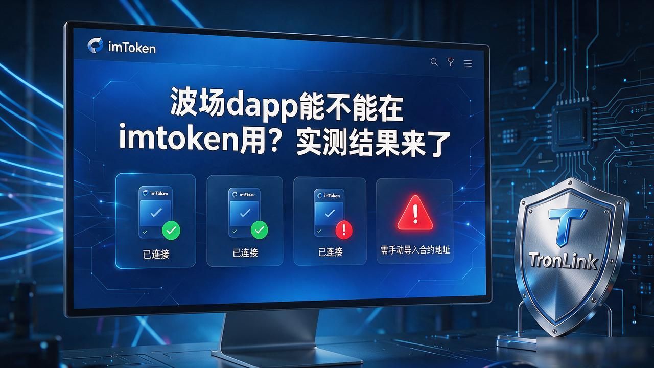 波场dapp能不能在imtoken用?实测结果来了