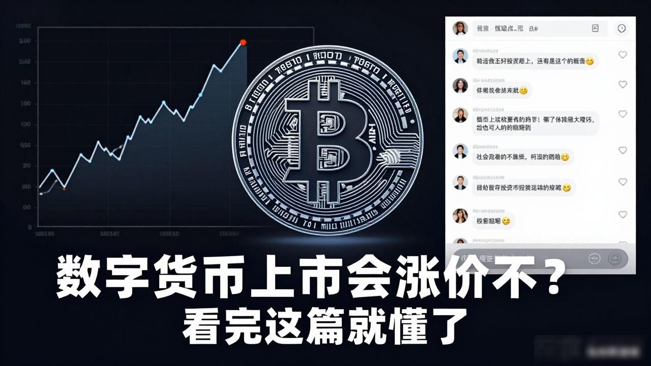 数字货币上市会涨价不?看完这篇就懂了