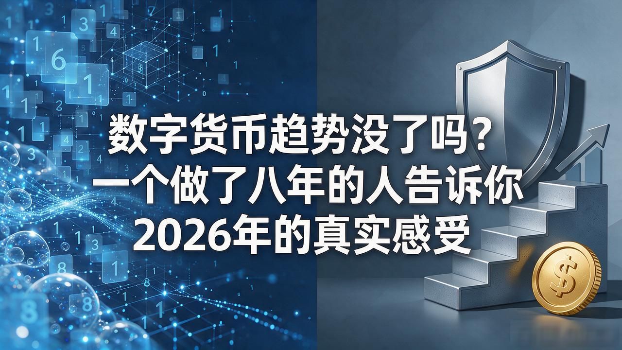 数字货币趋势没了吗?一个做了八年的人告诉你2026年的真实感受