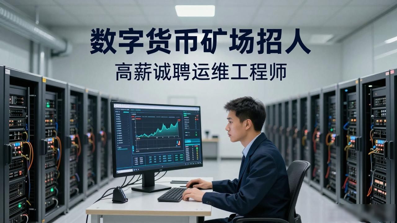 数字货币矿场招人 高薪诚聘运维工程师