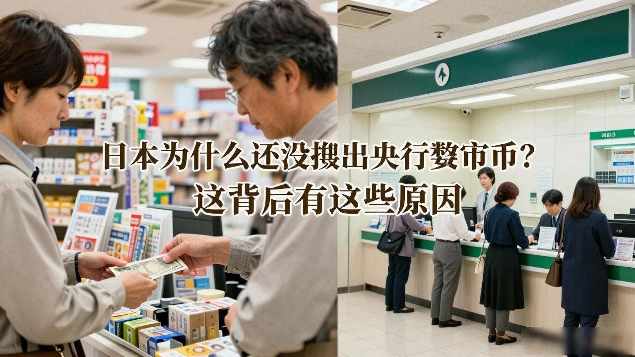 日本为什么还没推出央行数字货币?这背后有这些原因