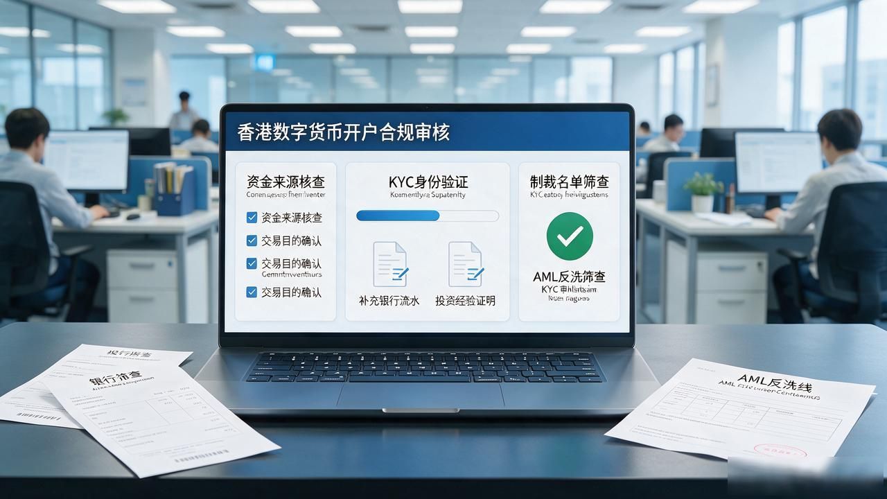 香港数字货币开户条件没那么复杂,但这几点你必须达标