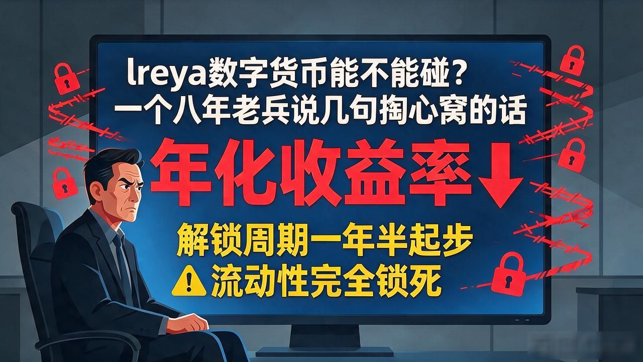 lreya数字货币能不能碰?一个八年老兵说几句掏心窝的话