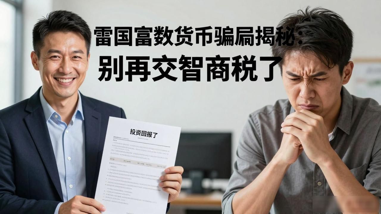 雷国富数字货币骗局揭秘:别再交智商税了