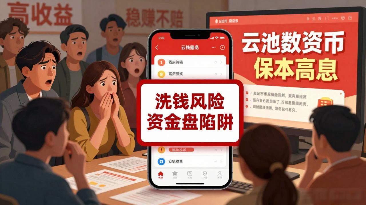 云池数字货币真的合法?别被“保本高息”骗了,这其实是资金盘陷阱