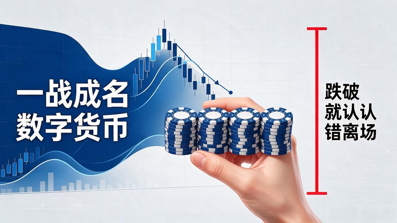 一战成名数字货币,散户别再追涨了,真正赚钱的是进场那一步