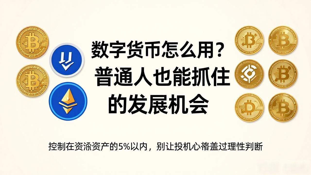数字货币怎么用?普通人也能抓住的发展机会