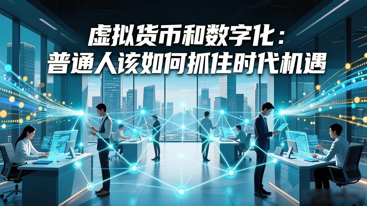 虚拟货币和数字化:普通人该如何抓住时代机遇