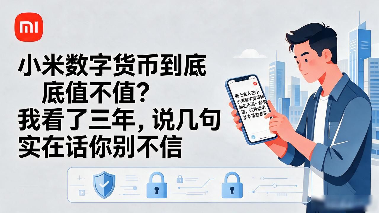 小米数字货币到底值不值?我看了三年,说几句实在话你别不信