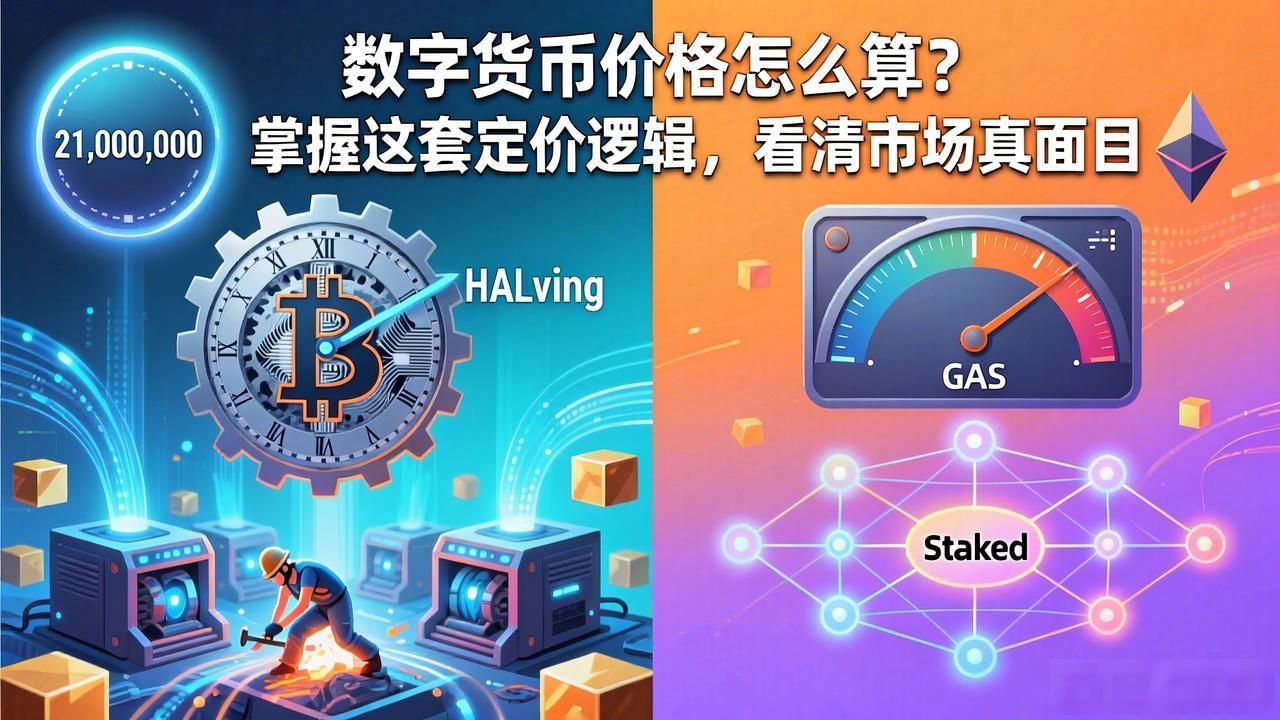 数字货币价格怎么算?掌握这套定价逻辑,看清市场真面目