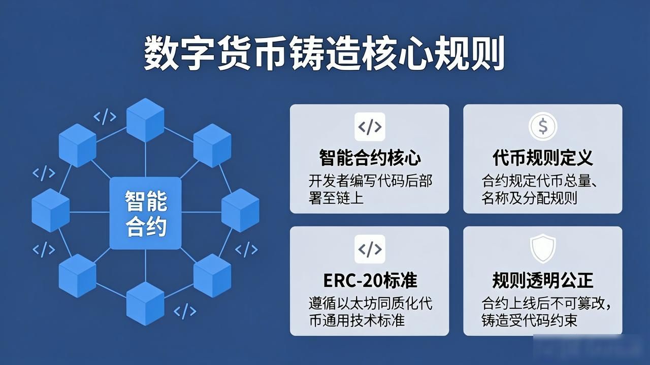 数字货币铸造全流程图解:从算法到钱包一览无余